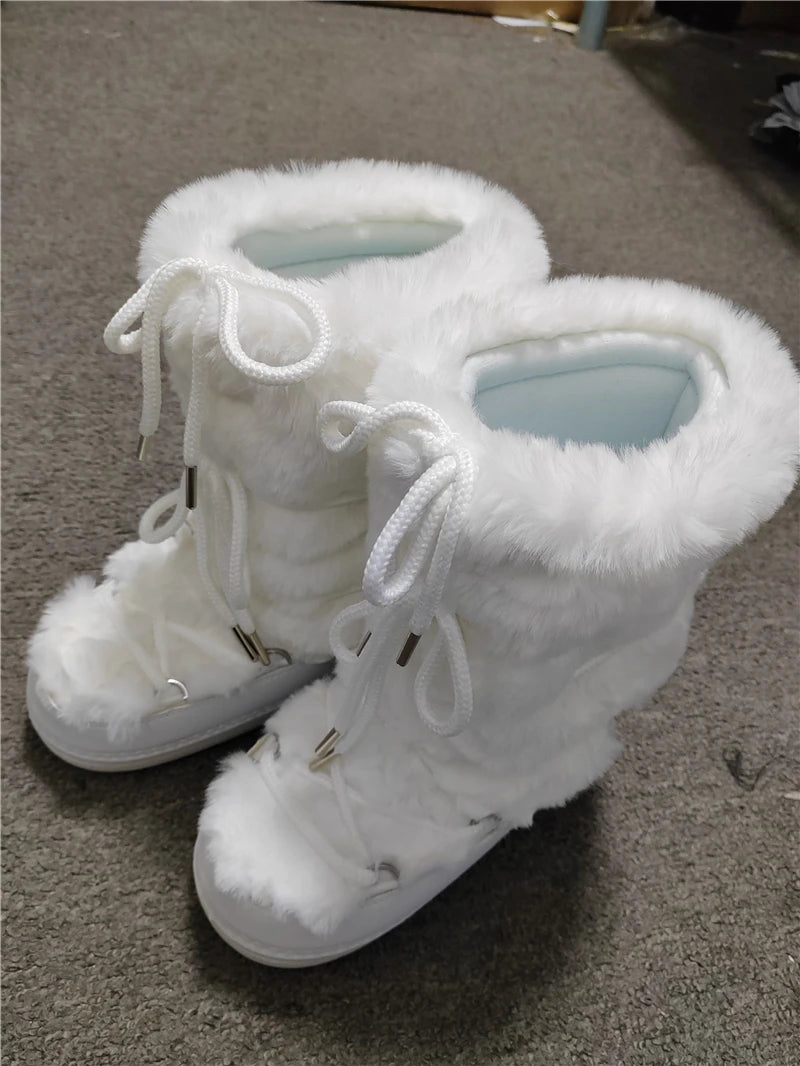 Furry Rave Boots