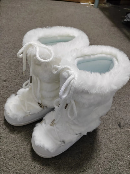 Furry Rave Boots