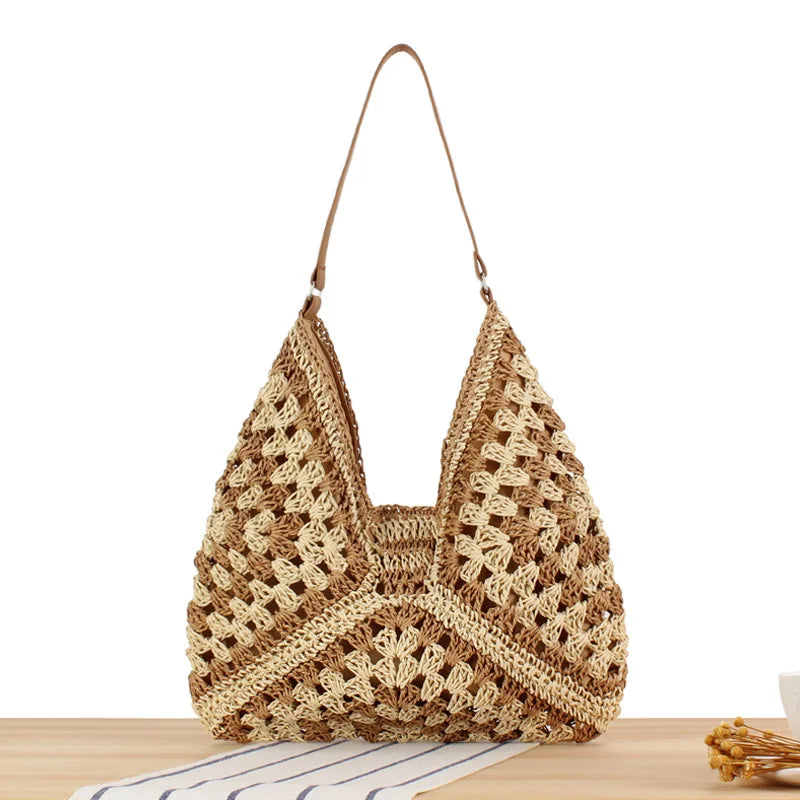 Straw Tote Bag