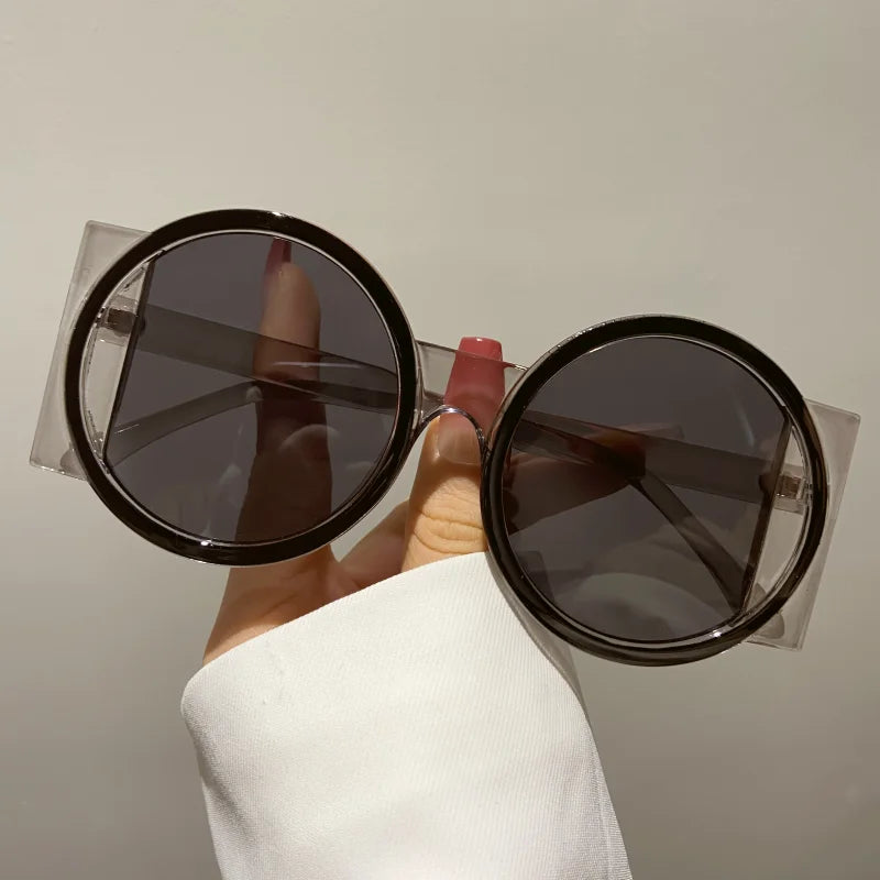 Round Double Color Sunglasses