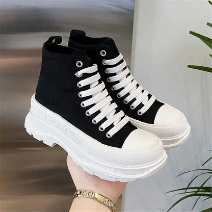 Canvas Ankle Boots