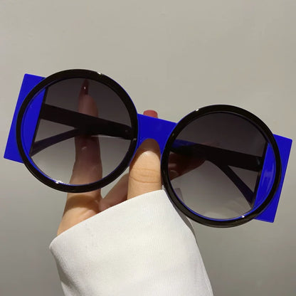 Round Double Color Sunglasses