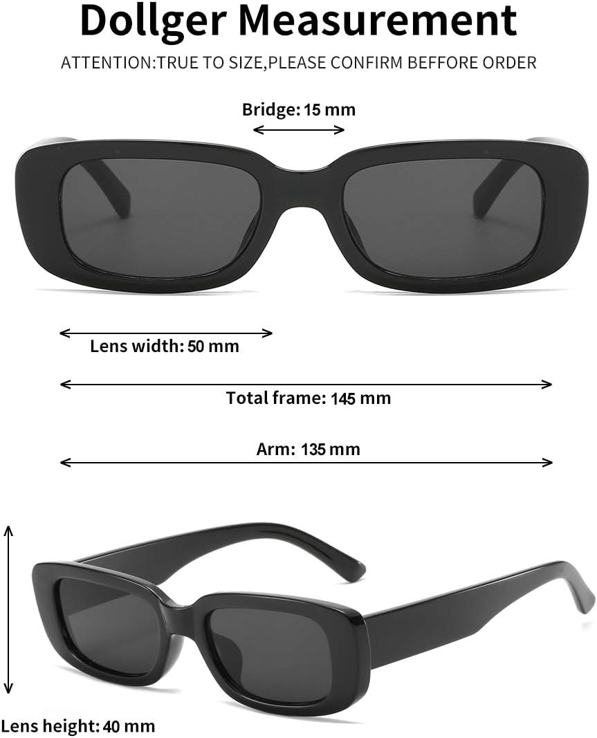 Rectangle Sunglasses for Women 