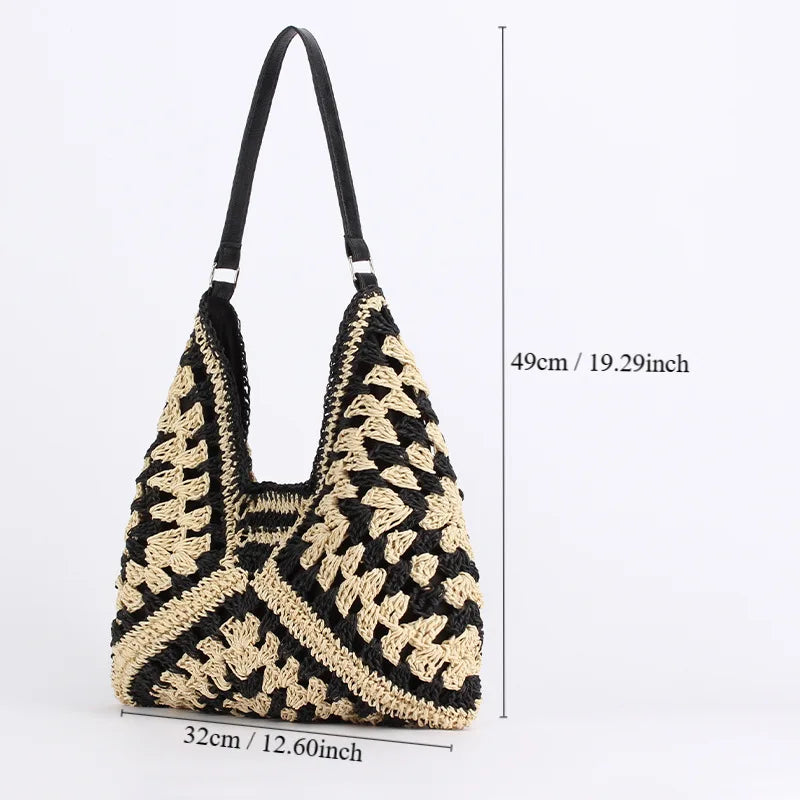 Straw Tote Bag