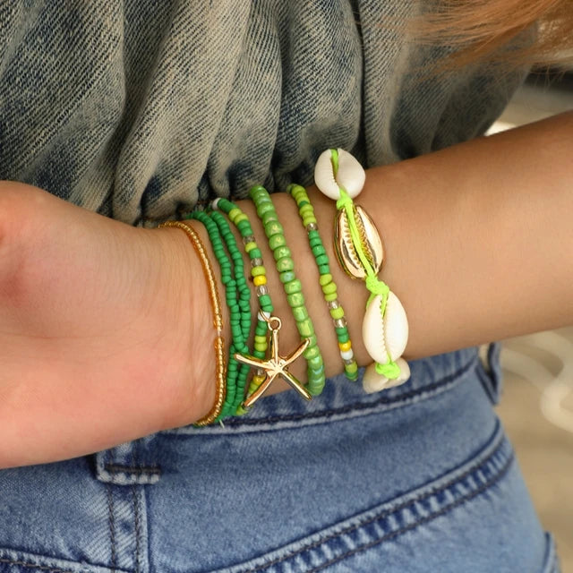 Multilayer Beach Bracelets 