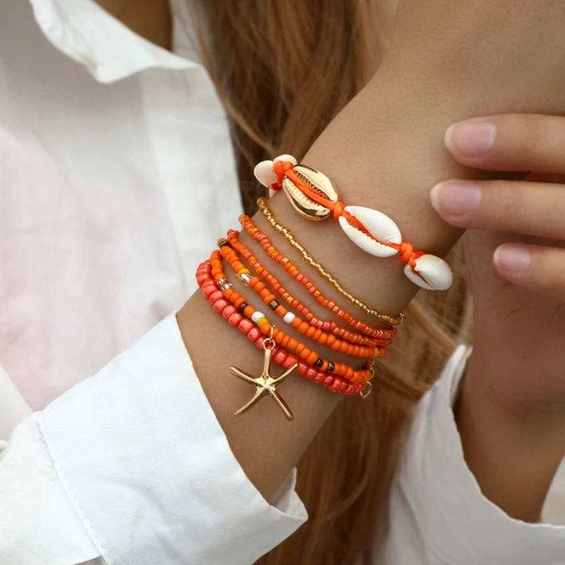 Multilayer Beach Bracelets 